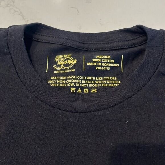 Hard Rock Cafe 50 year Cincinnati SS T-shirt - Picture 5 of 5